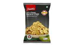 CHHEDA'S BANANA CHIPS SALT N BLACK PEPPER  170GM