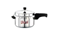 Diamond Stainless Steel Triply Pressure Cooker 5L