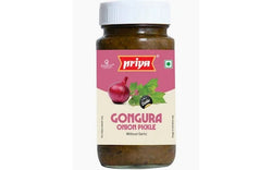 Priya Gongura Onion Pickle 300g (Without Garlic)